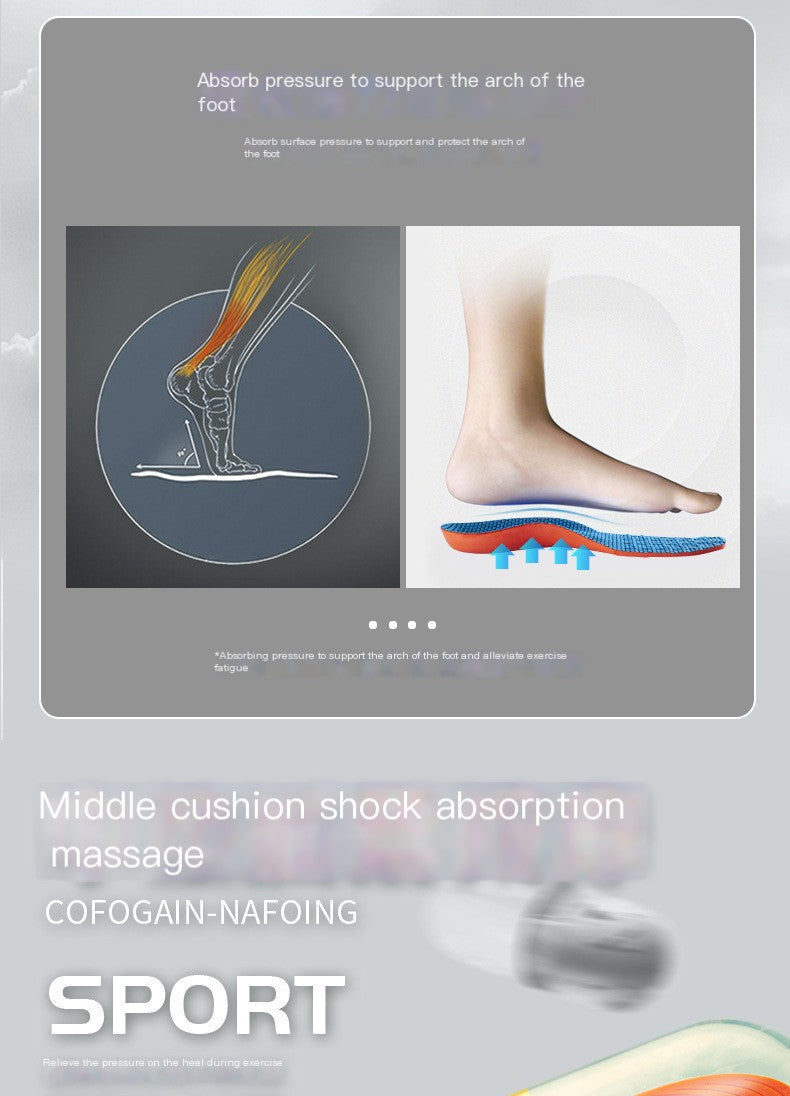 Basketball Insoles for Men – Shock Absorbing Sports Shoe Insoles for Running, Training & Comfort