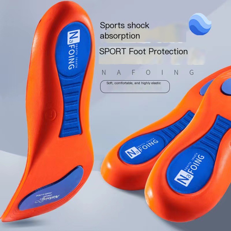 Basketball Insoles for Men – Shock Absorbing Sports Shoe Insoles for Running, Training & Comfort