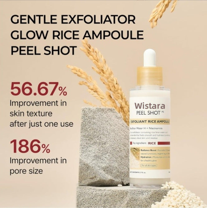 Rice Moisturizing Exfoliating Liquid – Hydrating Skin Renewal Formula