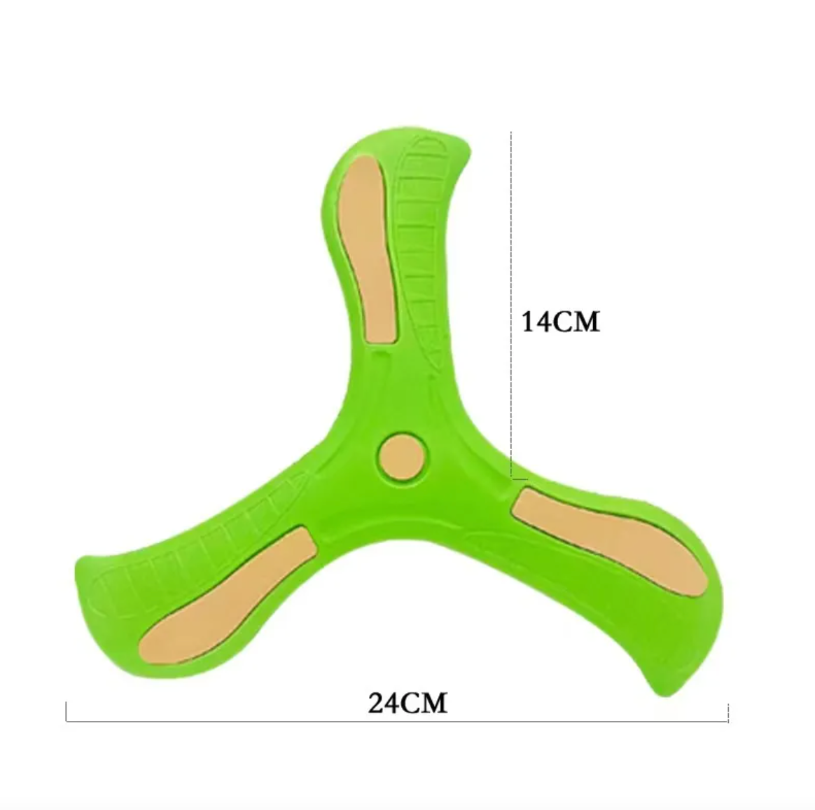 EVA Boomerang Toy – Flexible 3-Leaf Flying Boomerang for Kids Outdoor Play