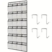 Over-the-Door Shoe Organizer – 24 Pocket Hanging Storage Rack