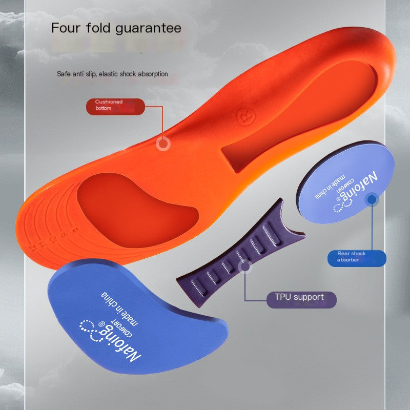 Basketball Insoles for Men – Shock Absorbing Sports Shoe Insoles for Running, Training & Comfort