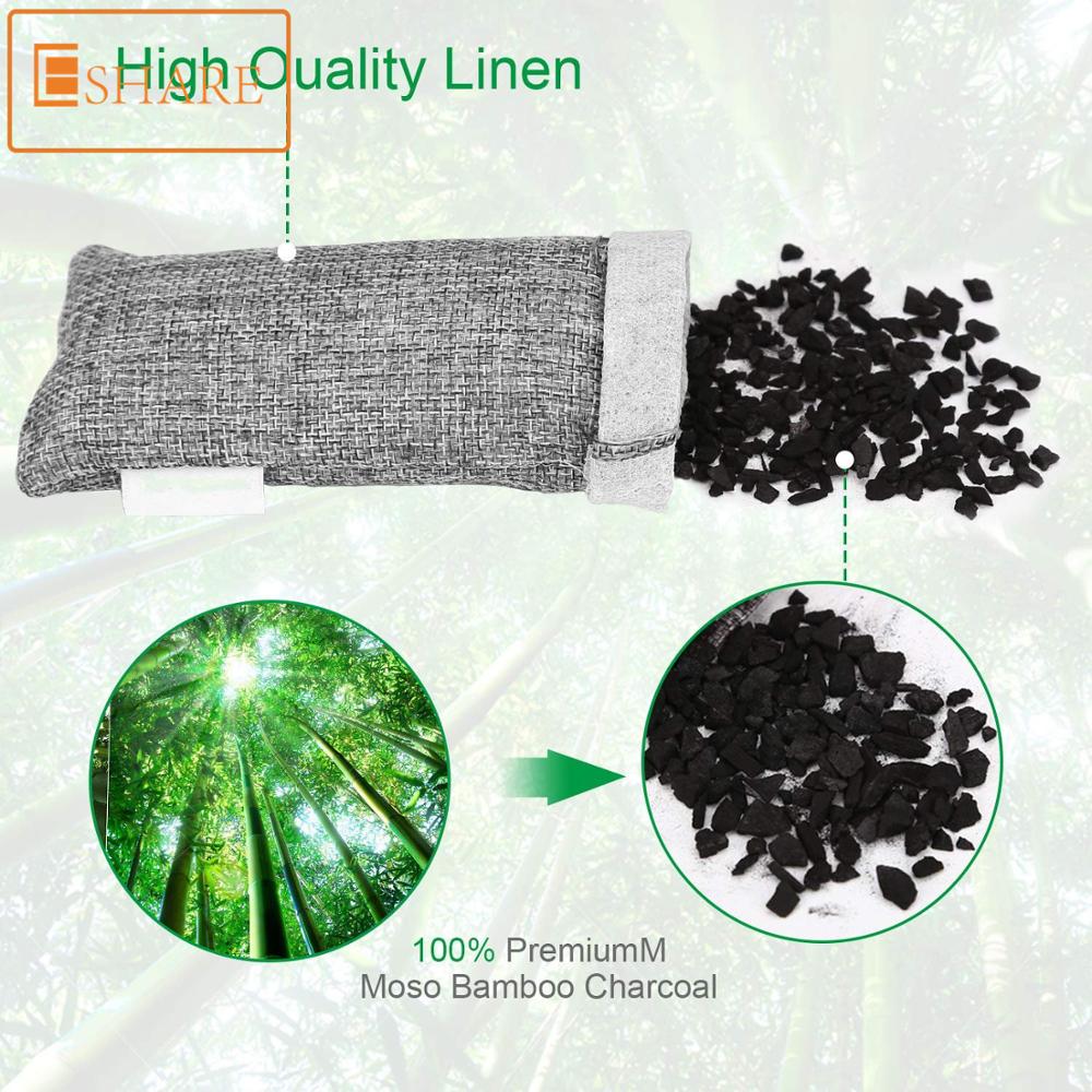 Bamboo Charcoal Air Purifier Bags – Natural Odor Absorber & Dehumidifier for Home, Car & Closet