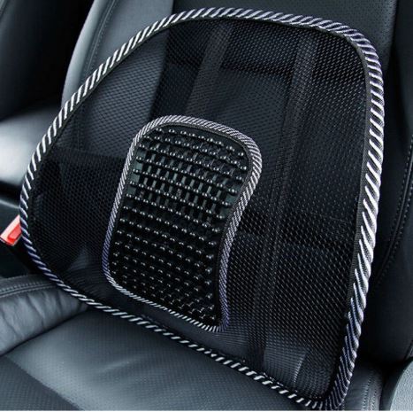 Car Seat Chair Back Cushion – Ergonomic Lumbar Support Memory Foam Pillow