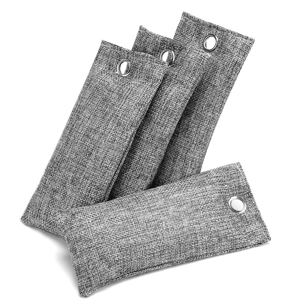 Bamboo Charcoal Air Purifier Bags – Natural Odor Absorber & Dehumidifier for Home, Car & Closet