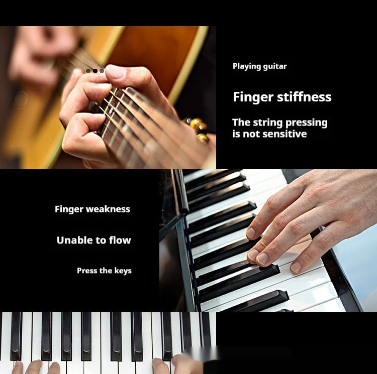 Finger Strength Trainer – Hand Grip & Finger Exerciser for Climbing, Music & Sports