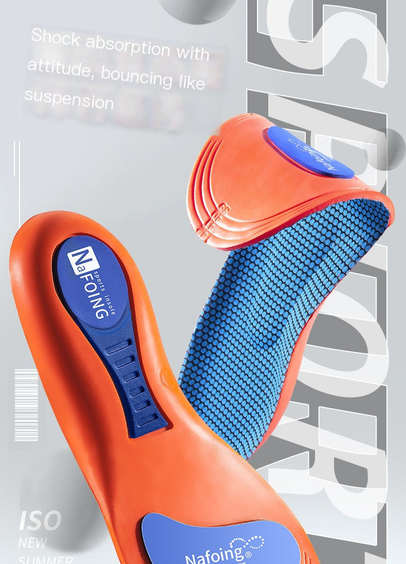Basketball Insoles for Men – Shock Absorbing Sports Shoe Insoles for Running, Training & Comfort