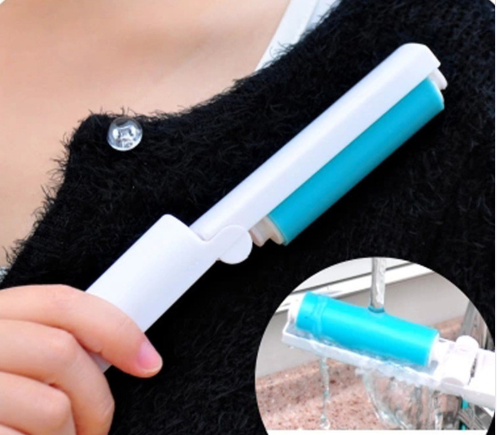 Lint Roller & Dust Remover Brush – Reusable Pet Hair Remover Tool