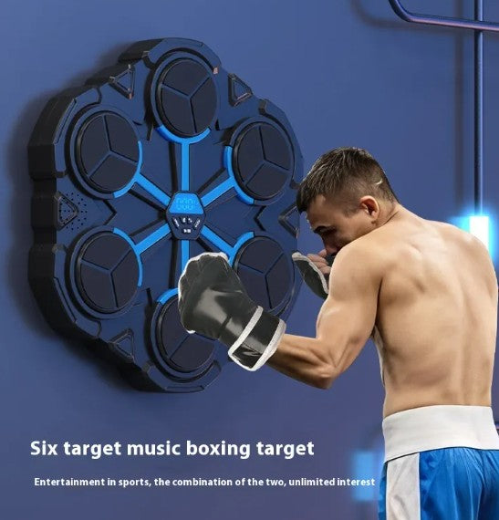 Smart Bluetooth Boxing Target Trainer – Interactive LED Punching Pad for Home Workout