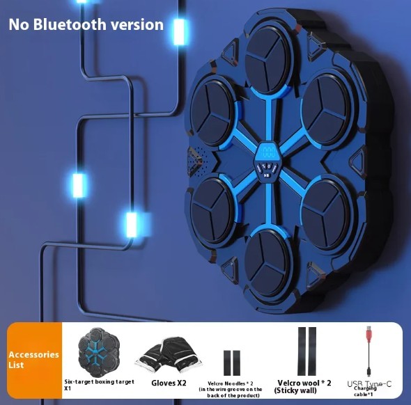 Smart Bluetooth Boxing Target Trainer – Interactive LED Punching Pad for Home Workout