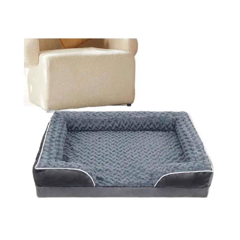 Waterproof Washable Dog Bed – Removable Cover Orthopedic Pet Bed for Dogs & Cats