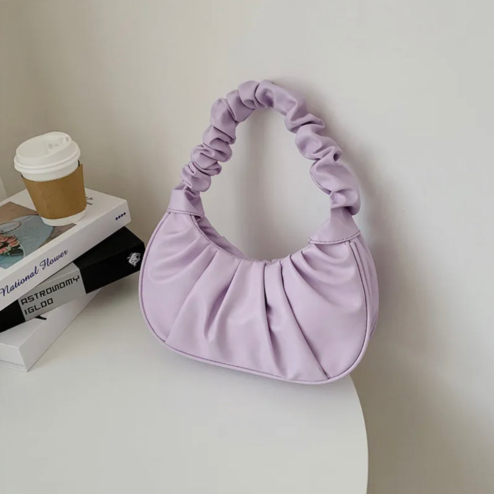 Cloud Mini Shoulder Bag – Trendy Soft Puff Crossbody & Underarm Bag for Women