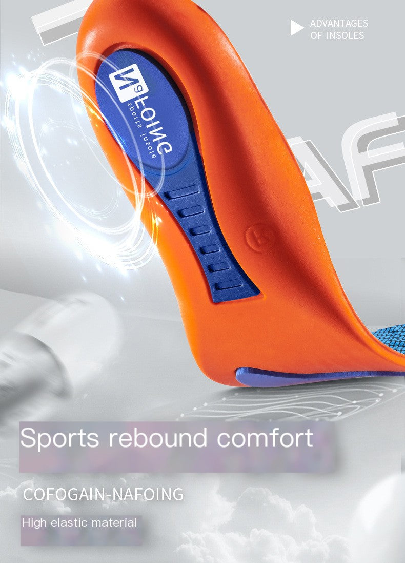 Basketball Insoles for Men – Shock Absorbing Sports Shoe Insoles for Running, Training & Comfort