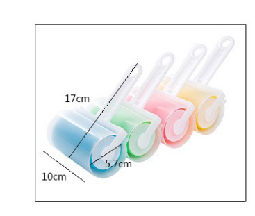 Lint Roller & Dust Remover Brush – Reusable Pet Hair Remover Tool