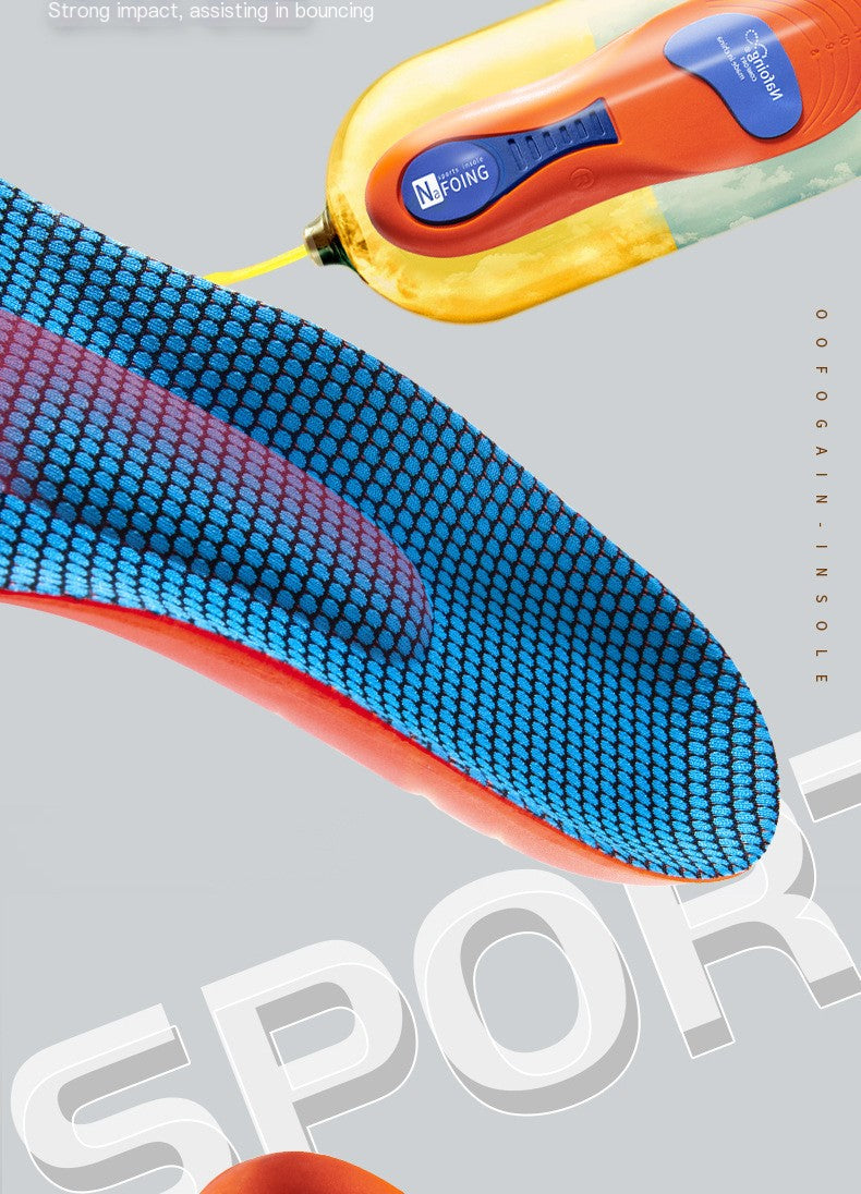 Basketball Insoles for Men – Shock Absorbing Sports Shoe Insoles for Running, Training & Comfort