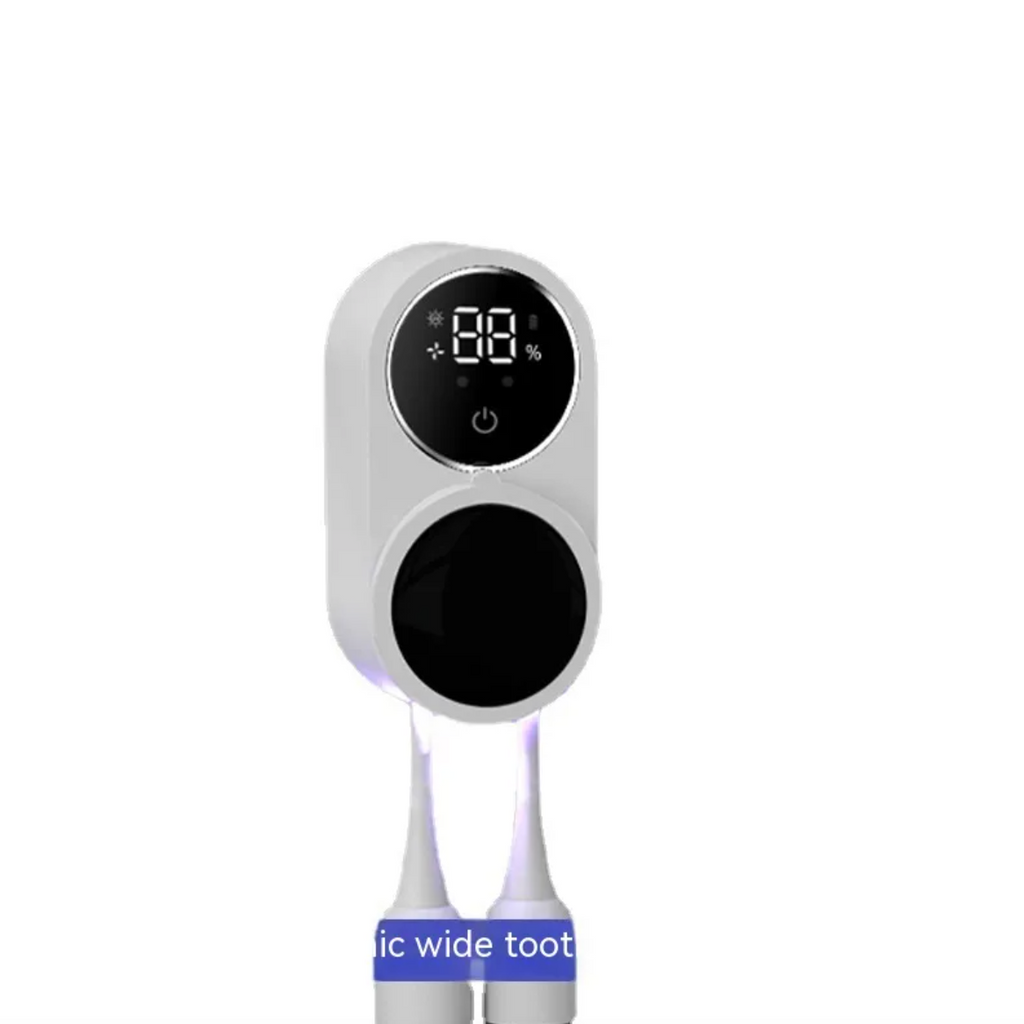 Portable UV Toothbrush Sanitizer – UV-C Toothbrush Cleaner & Holder for Bathroom Hygiene