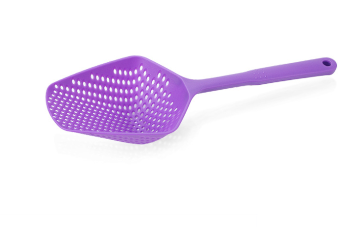 Plastic Water Strainer Scoop – Multi-Purpose Kitchen Strainer & Ice Shovel