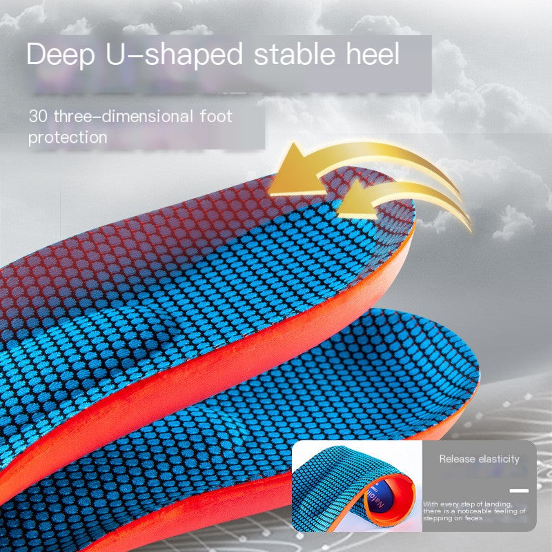 Basketball Insoles for Men – Shock Absorbing Sports Shoe Insoles for Running, Training & Comfort