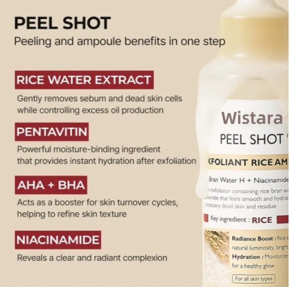 Rice Moisturizing Exfoliating Liquid – Hydrating Skin Renewal Formula