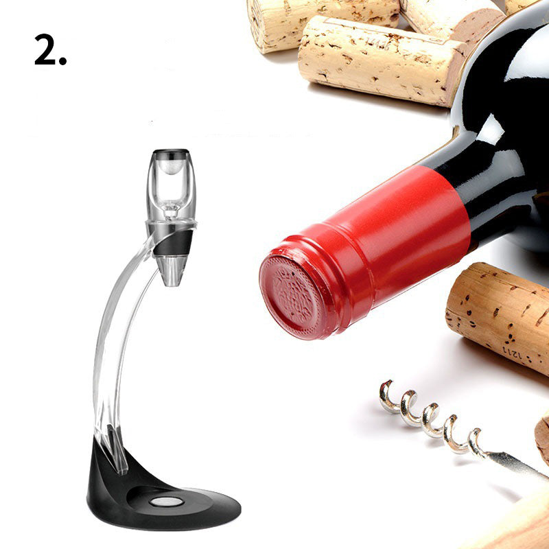 Magic Wine Decanter Pourer – Wine Aerator & Filter Spout