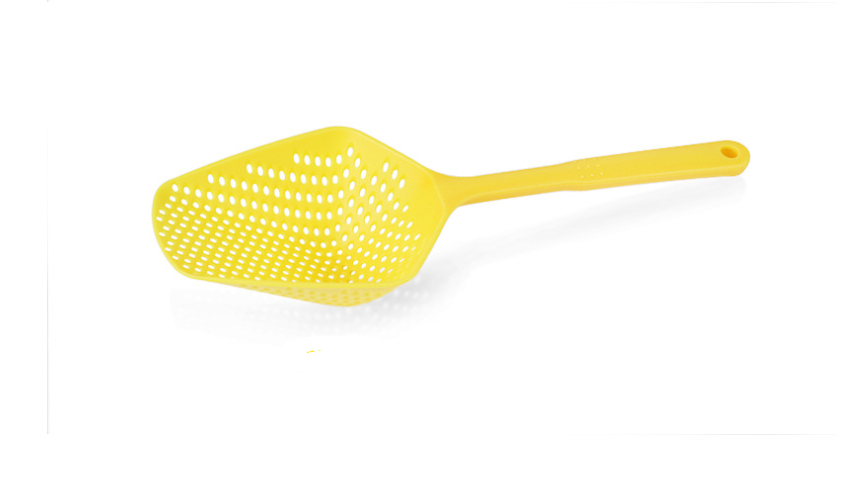 Plastic Water Strainer Scoop – Multi-Purpose Kitchen Strainer & Ice Shovel