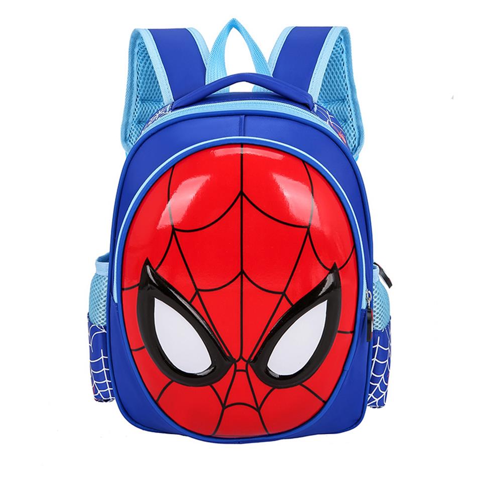 Kids 3D Spider Hero Backpack – Spiderman School Bag for Boys & Girls, Lightweight School Bookbag