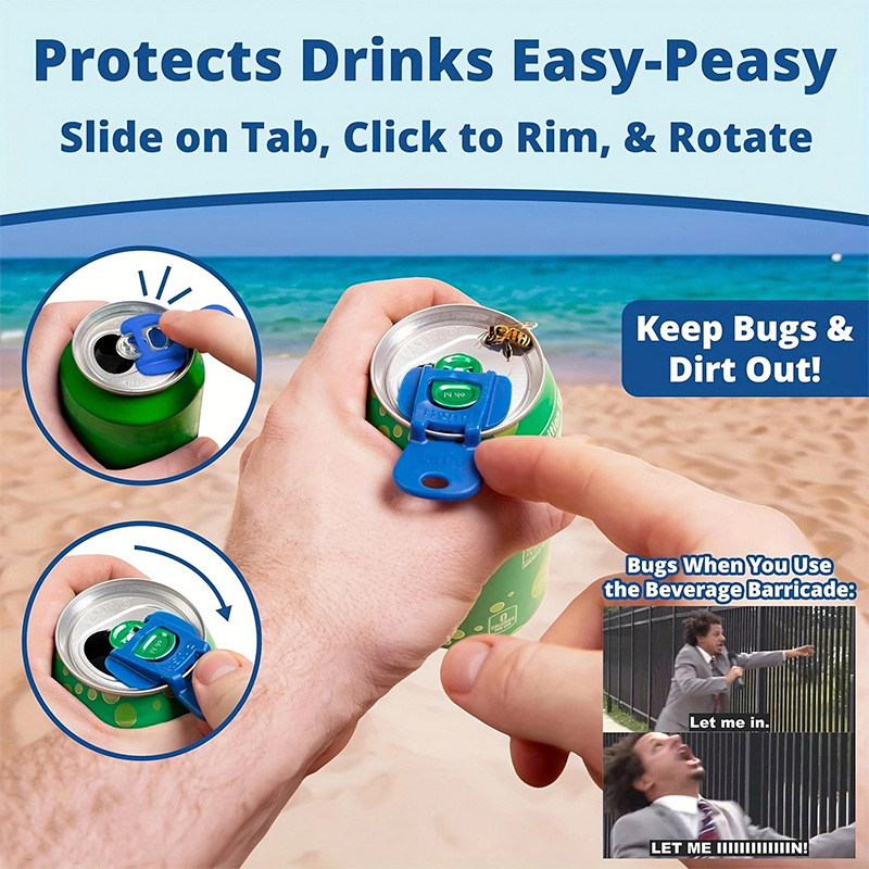 Plastic Cola Can & Bottle Opener – Simple, Compact & Easy-to-Use Kitchen Tool