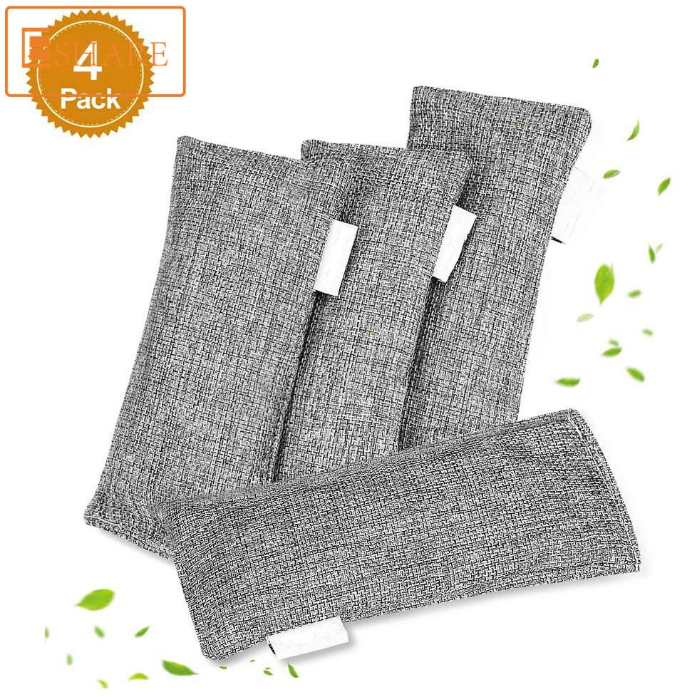 Bamboo Charcoal Air Purifier Bags – Natural Odor Absorber & Dehumidifier for Home, Car & Closet